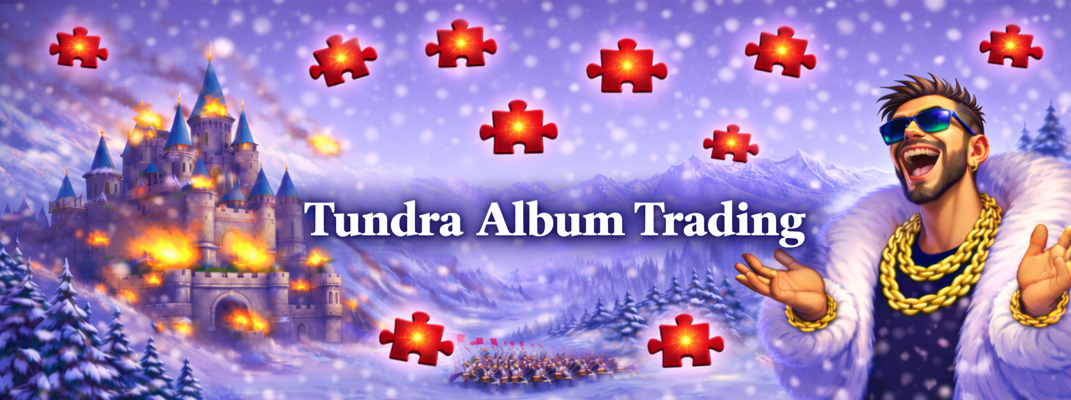 Tundra Album Trading banner